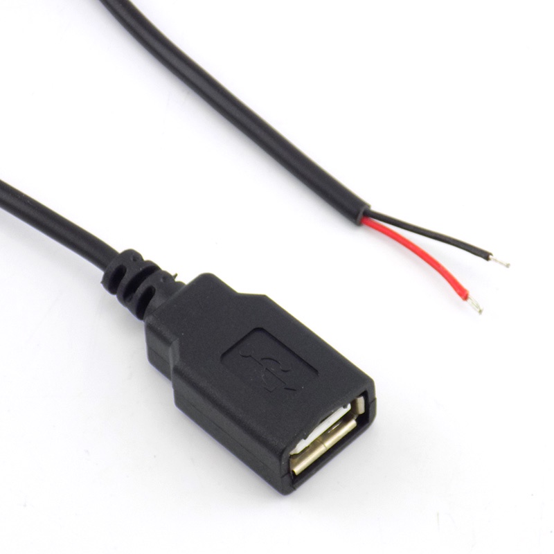 Dây Cáp Sạc Nối Dài 30cm 2 Pin 4 Lõi USB 2.0 type A 5V VNK2 Chất Lượng Cao