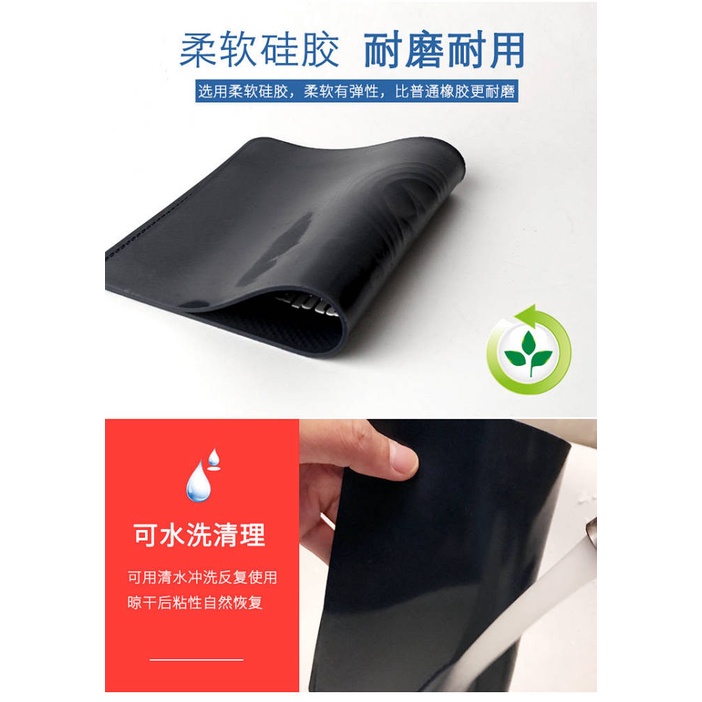 Car Cartoon Non-Slip Mat Car Large Vehicle-Mounted Mobile Phone Decoration High Temperature Resistant Center Console Instrument Panel Car Storage Pad 9EMF