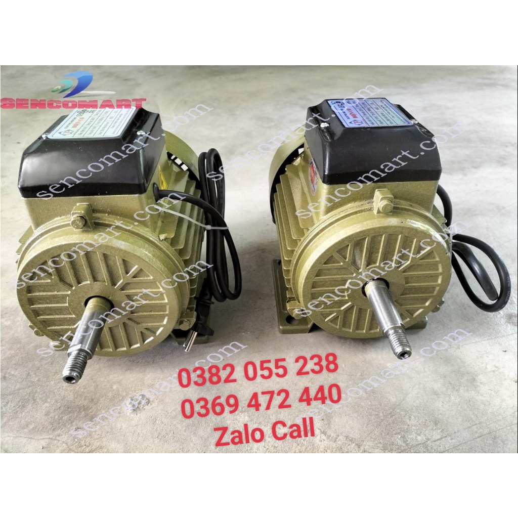 Mô tơ 1,1kw điện 220v vòng tua 2900v/p dây đồng 100%