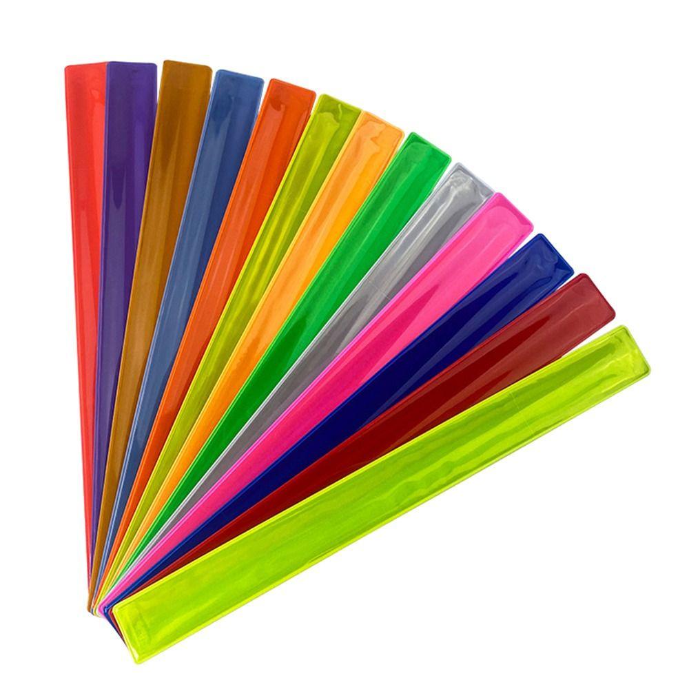 Vòng Đeo Tay PVC Phản Quang An Toàn Khi Chạy Xe Đạp