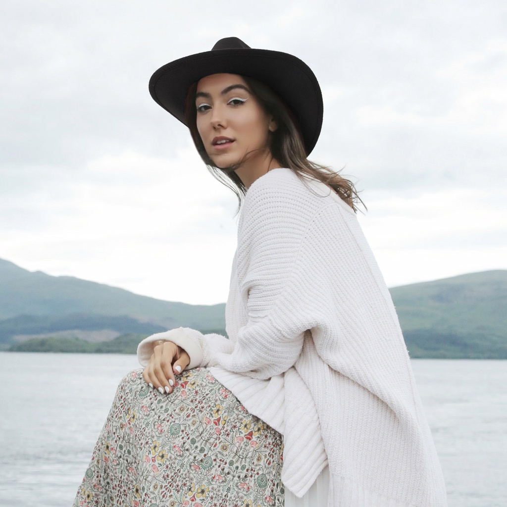 Mũ cowboy thời trang phong cách Fedro cổ điển cho nam