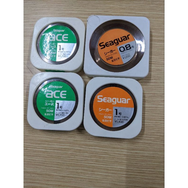 Cước Làm Thẻo Floucarbon Seaguar Nhật Bản 50m / cuộn Siêu Dai , Siêu Bền - Hàng Chính Hãng
