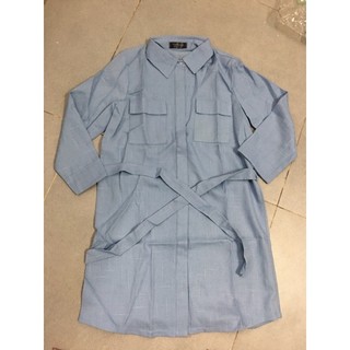 Đầm sơ mi nữ tay lỡ.