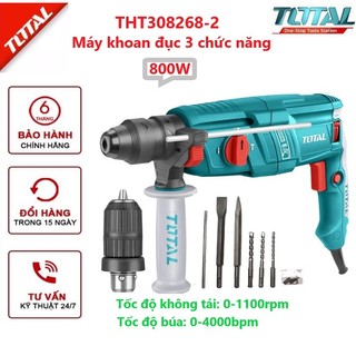 Máy khoan búa 800W Total TH308268-2