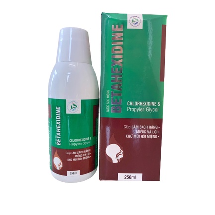 NƯỚC SÚC MIỆNG BETADINE 250ML - DIỆT VI KHUẨN, VI RÚT TRONG CỔ HỌNG - KHỬ MÙI HÔI MIỆNG - LÀM SẠCH RĂNG MIỆNG