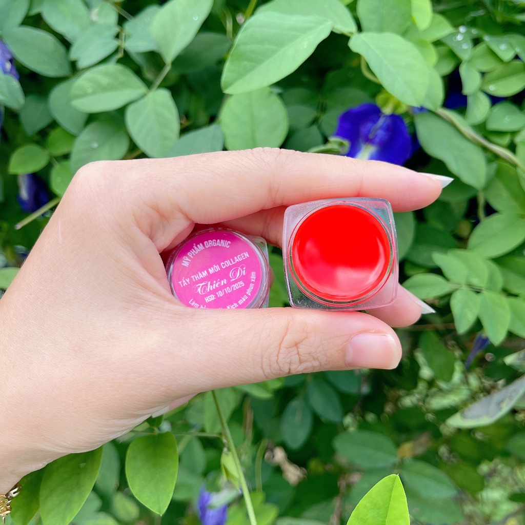 Dưỡng môi collagen Thiên Di khử thâm môi dưỡng hồng môi giúp môi mềm mịn an toàn 100%