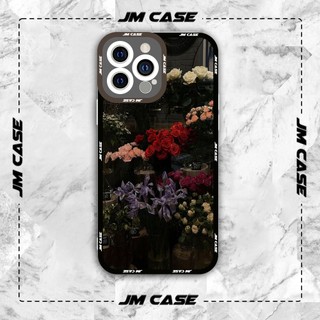 Ốp lưng iphone samsung xiaomi oppo cạnh vuông JMCase Cửa Hàng Hoa Flower Shop