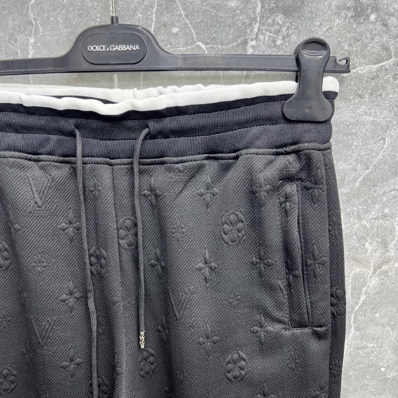 Quần Dài thô  Guci GC, LVI Nam Thêu Logo Đẹp cao cấp - Quần Nỉ Cực Xịn