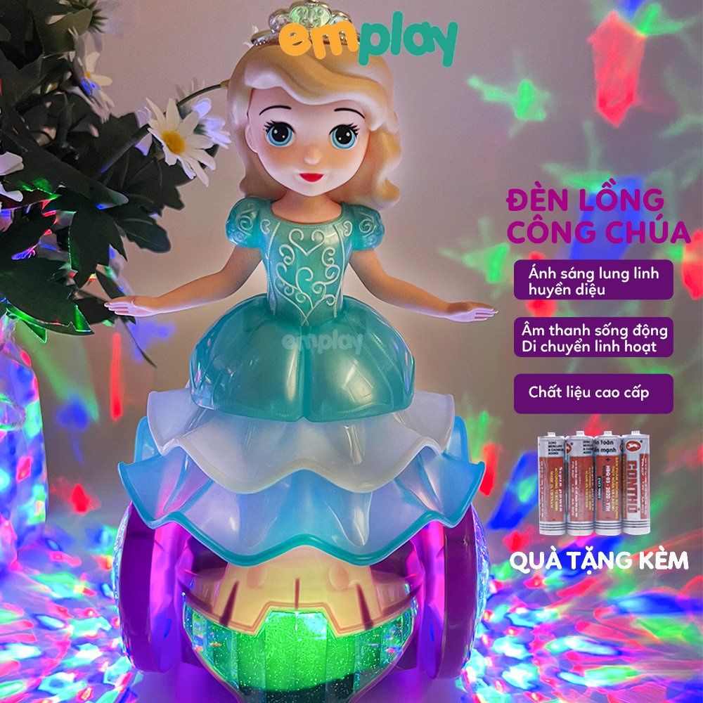 (Summer Sale 50%) Đồ chơi đèn lồng cao cấp Emplay có đèn và nhạc sôi động chất liệu nhựa ABS an toàn cho trẻ