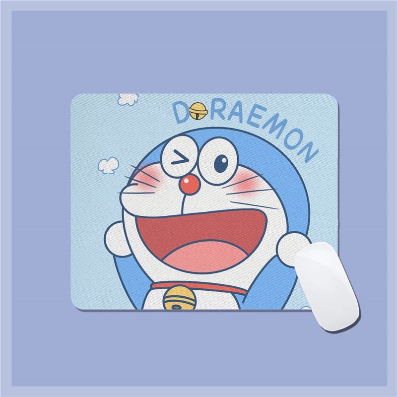 Tấm Lót Chuột Máy Tính Bằng Cao Su Họa Tiết Hoạt Hình Graffiti Đơn Giản