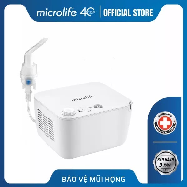 Máy Xông Mũi Họng Phun Khí Dung MICROLIFE NEB200 Chính Hãng Bảo Hành 3 Năm