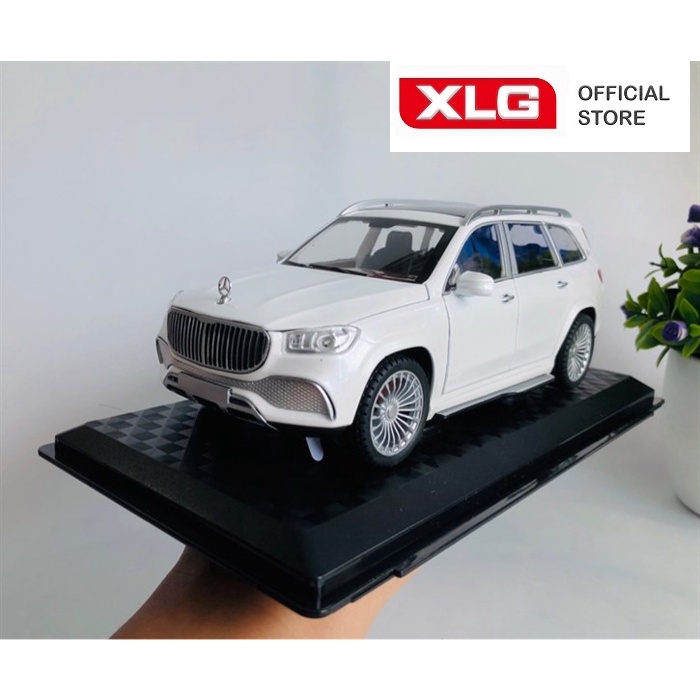 Mô hình xe ô tô Mercedes GLS 600 Maybach có đèn led âm thanh cao cấp