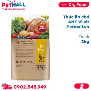 Thức ăn chó ANF 6Free Duck 2kg - Vị thịt Vịt Petmall