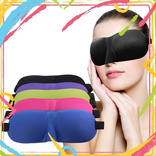 Bịt Mắt Ngủ 3D,Mặt Nạ Che Mắt Ngủ 3D Mềm Mại Tiện Dụng Cho Nam Và Nữ/Đi Du Lịch Cao Cấp
