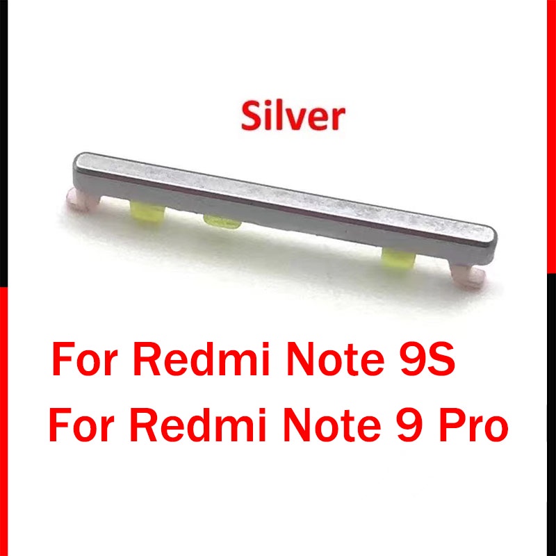 Nút Nguồn Tăng Giảm Âm Lượng Cao Cấp Thay Thế Chuyên Dụng Cho Xiaomi Redmi Note 9 Pro 9S