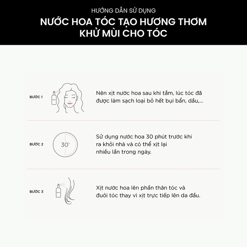 Nước Hoa Tóc Hương Hoa Skinlax 100ml Tạo Hương Thơm Và Khử Mùi Cho Tóc
