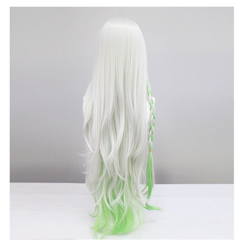 Game Genshin Impact Wig The Greater Lord Rukkhadevata Cosplay Long Hair Carnival Prop