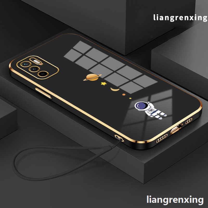 ốp lưng REDMI NOTE 10 5G XIAOMI POCO M3 PRO 5g Ốp Điện Thoại Silicon Chống Sốc Mạ Điện DDTKR01 Cho REDMI NOTE 10 5G XIAOMI POCO M3 PRO viền vuông cute