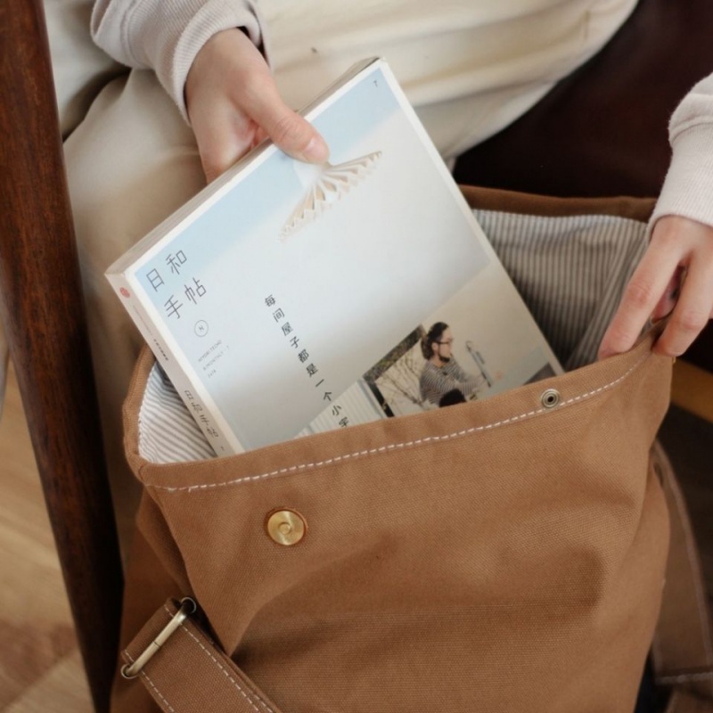 IXACH Túi Đeo Chéo Canvas Phong Cách Nhật Bản 2022 Cho Nam Nữ