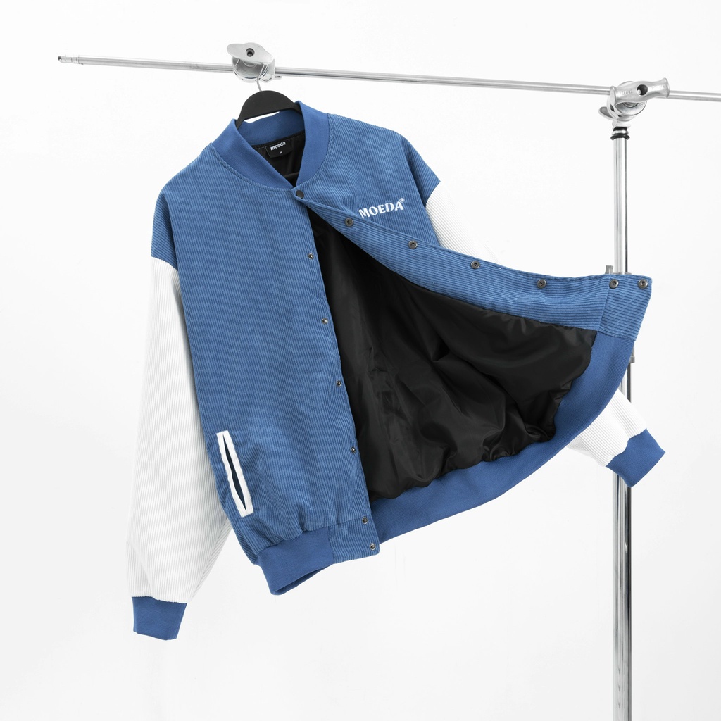 Áo Khoác Bomber Varsity Jacket Moeda Unisex (4 màu)