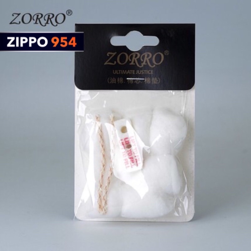Bông Zippo Chính Hãng Zorro