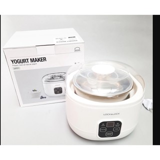 Máy làm sữa chua lock & lock yogurt maker máy làm sữa chua lock & lock yogurt maker 1l ejy211