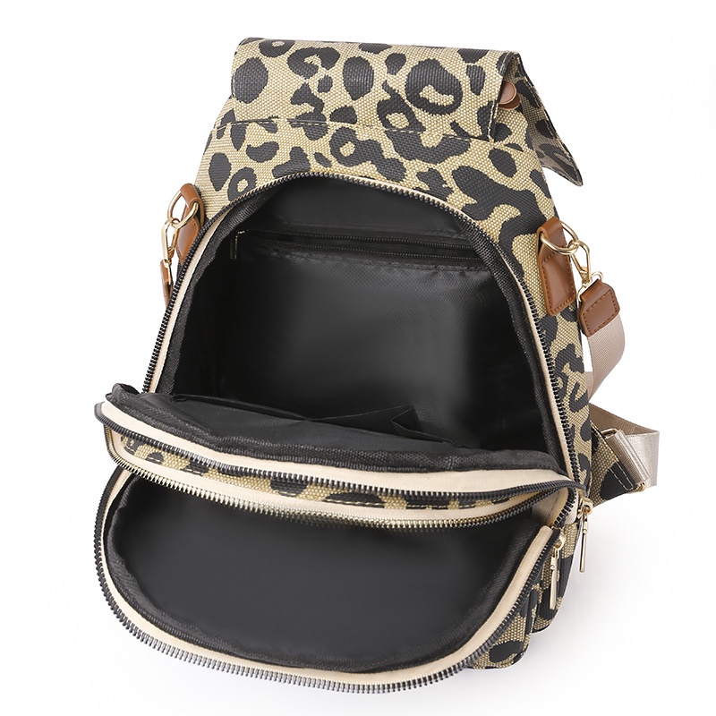 Ba Lô Chuwanglin Họa Tiết Da Báo