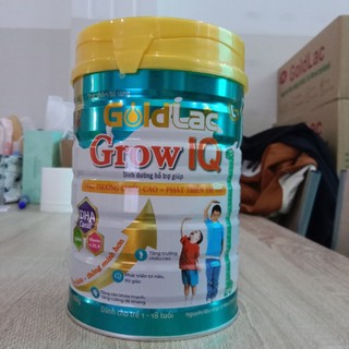 Sữa tăng chiều cao và trí não Goldlac Grow IQ lon 900g