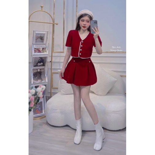 Sét Váy Nhung Big Size (55kg đến 100kg)