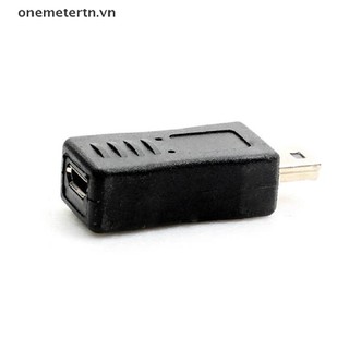 Onemetertn Đen Micro USB Nữ Sang USB Nam Adapter Sạc Chuyển Đổi Bộ Chuyển Đổi VN