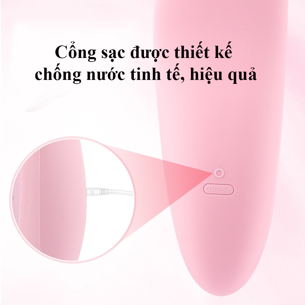 Máy rửa mặt silicon, massage mắt, làm ấm giảm nhăn bọng mắt Nevaki