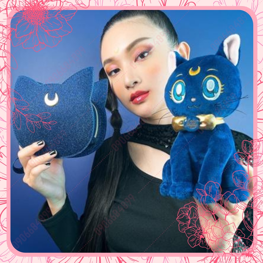 Túi đựng mỹ phẩm 🌙 SHU UEMURA 🌙 SAILOR MOON ENTERNAL LUNA POUCH