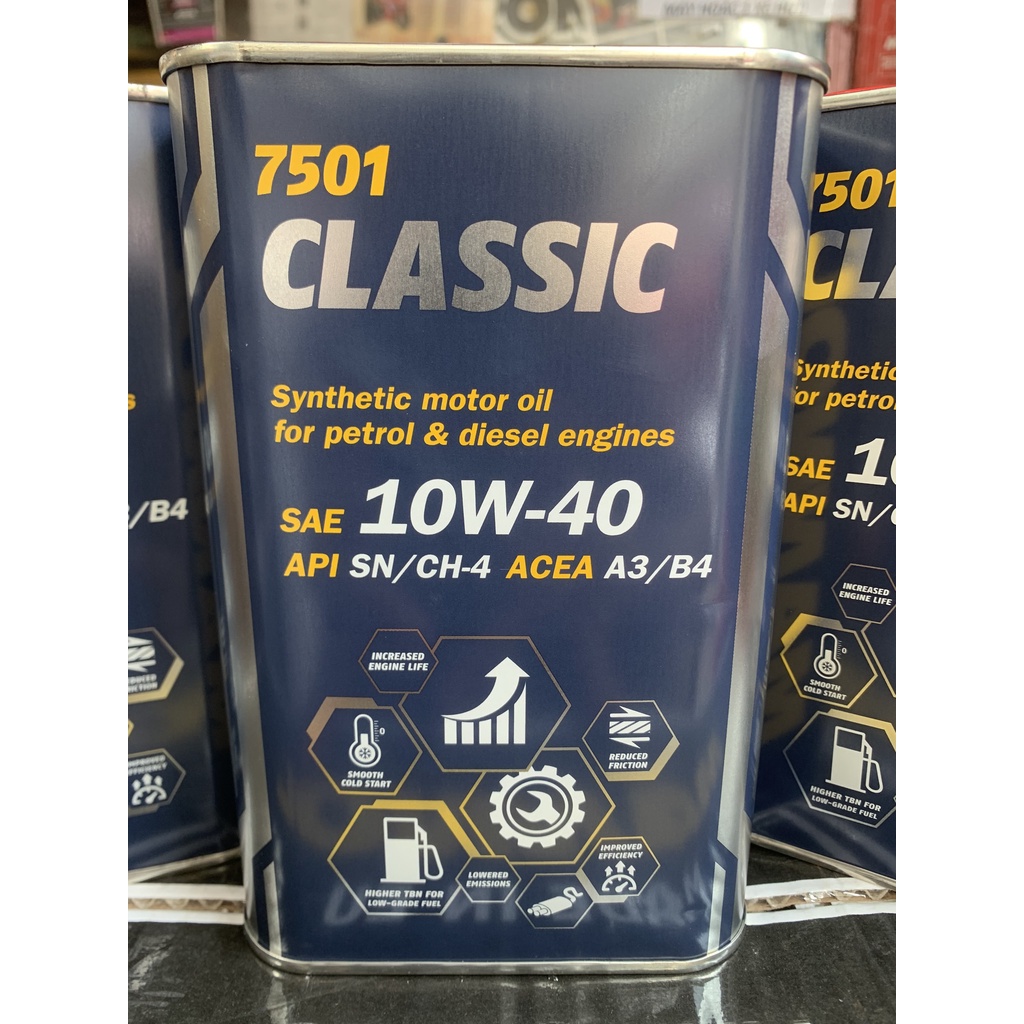 Nhớt Tổng Hợp MANNOL 7501 Classic 10W-40 - NHT Shop