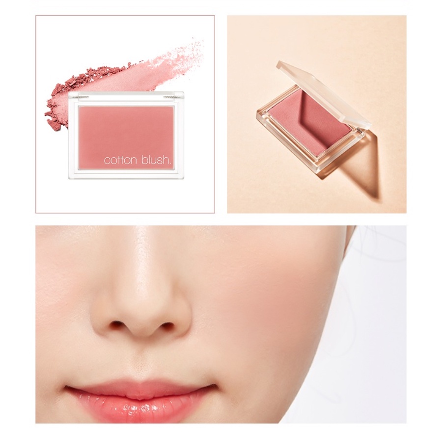 Má Hồng Dạng Nén Missha Cotton Blusher 4g