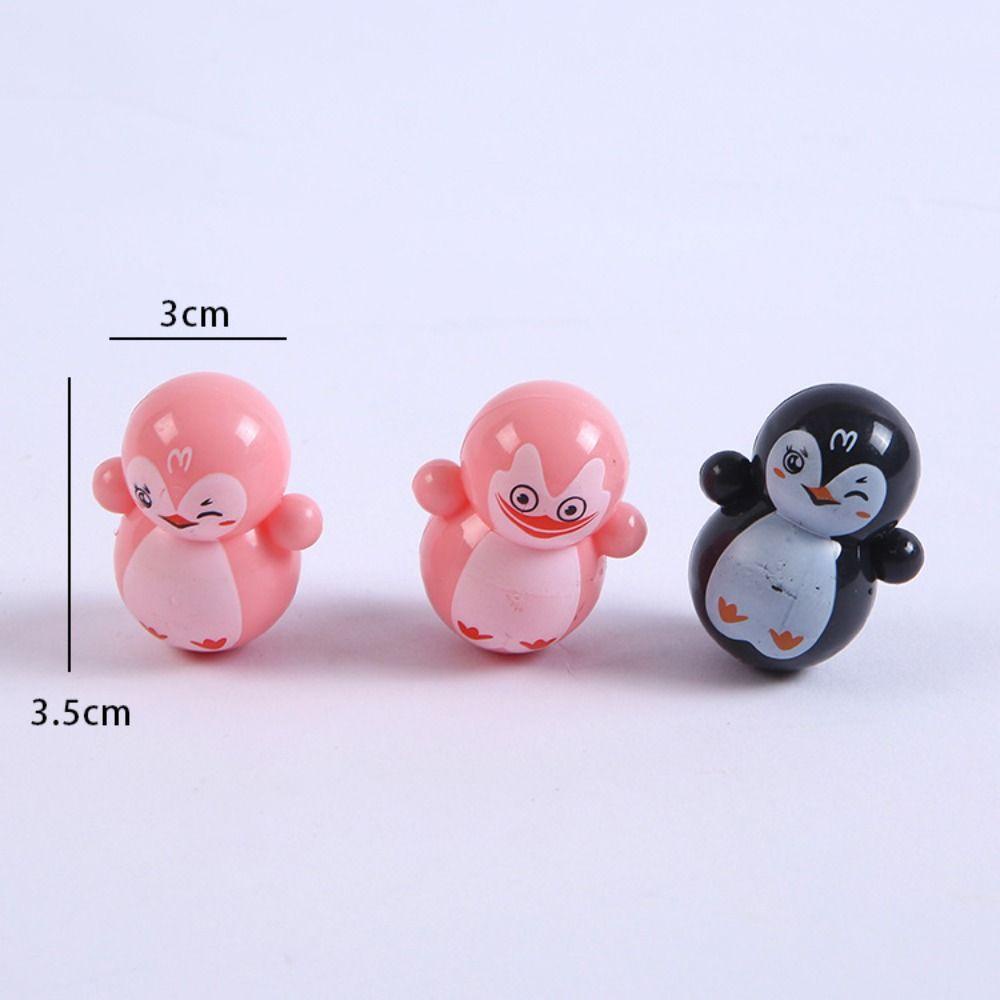 Lật Đật Đồ Chơi Hình Chim Cánh Cụt / Người Tuyết / Chim Cánh Cụt Giải Tỏa Căng Thẳng Trang Trí Nội Thấ