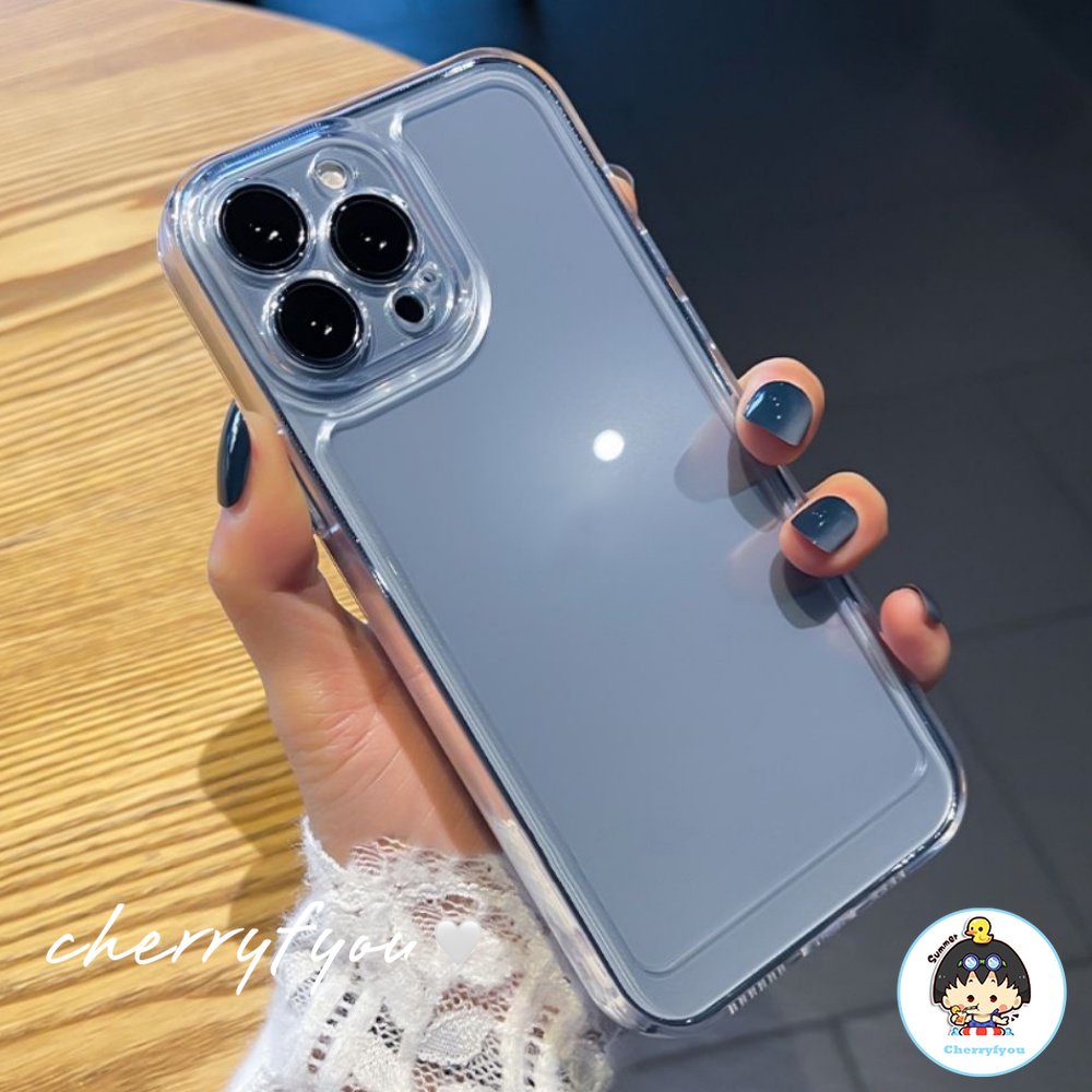 Ốp Điện Thoại TPU Mềm Trong Suốt Chống Sốc Chống Dấu Vân Tay Cho IPhone 14 13 12 11 Pro Max X XR 8 7 Plus