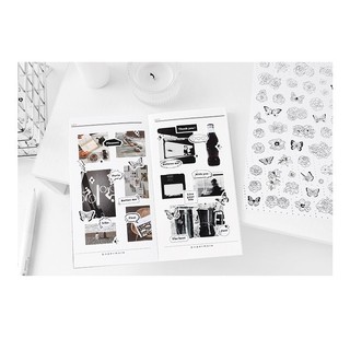 1 Sticker Dán Trang Trí Sổ Lưu Niệm