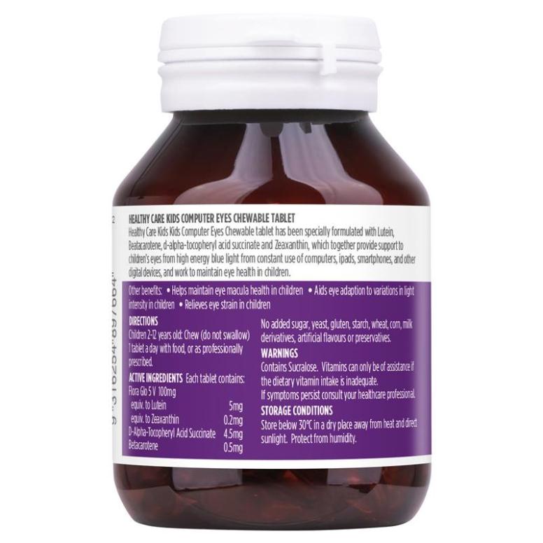 Bổ Mắt Cho Bé Healthy Care Kids Computer Eyes 60 viên