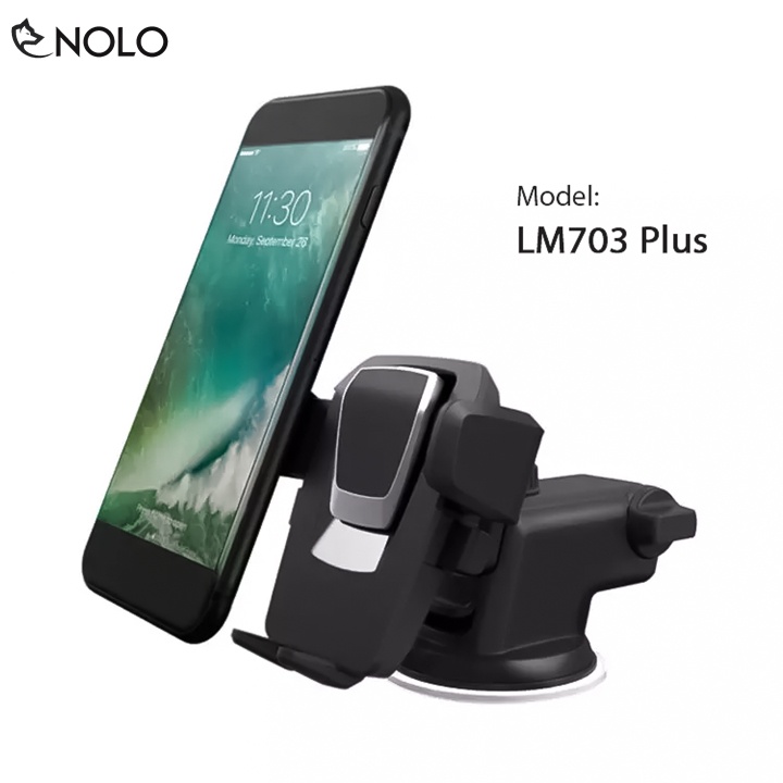 Giá Đỡ Kẹp Điện Thoại Xe Hơi Xoay 360 Độ LM-730 Plus