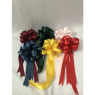 Nơ tú cầu thắt sẵn lụa satin đủ màu sang trọng/nơ