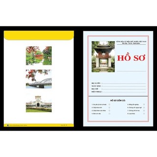 Bộ hồ sơ xin việc , hồ sơ giấy, bộ hồ sơ A4 hiện hành
