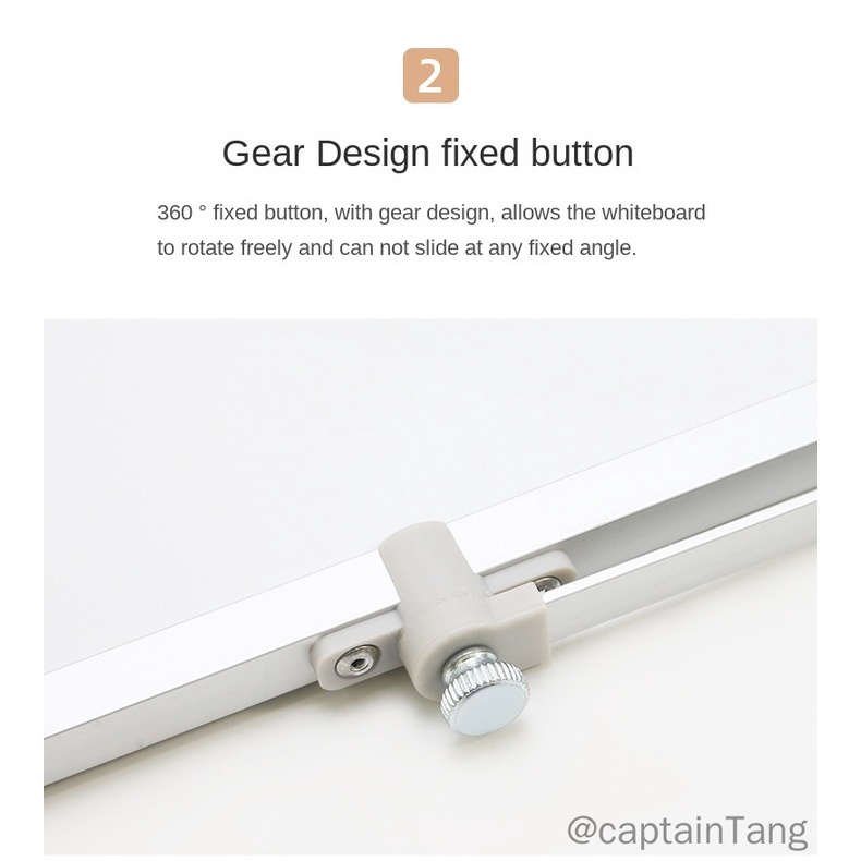 Bảng Trắng Nam Châm Nhỏ Có Chân Đứng Để Bàn Viết Phấn Cho Bé