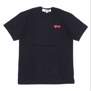 Chơi mới comme des garcons cdg nam nữ cotton nguyên chất áo thun tay ngắn 1101