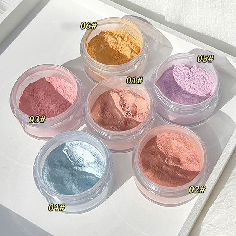 Phấn Má Hồng Dạng Bột Chiết Xuất Từ Khoáng Chất Kiểm Soát Dầu Lên Màu Cực Chuẩn