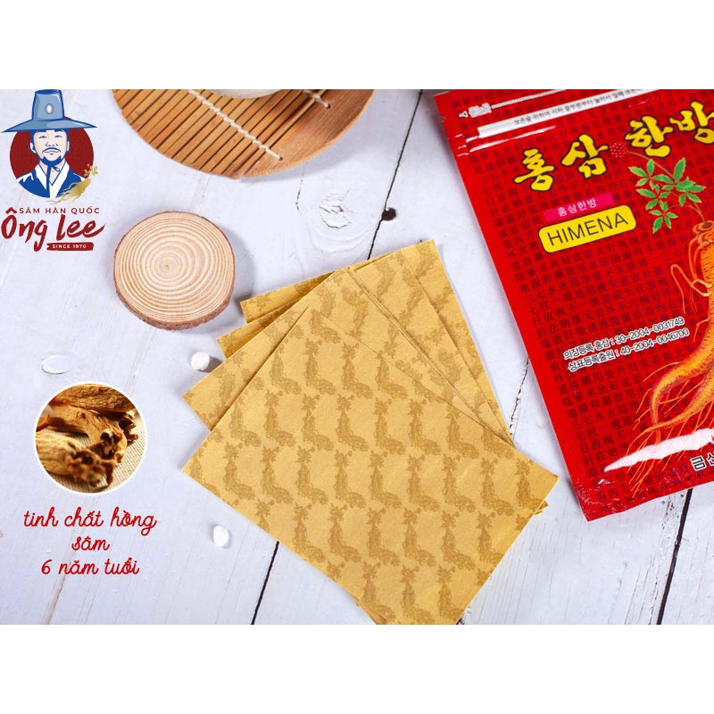 Cao dán sâm Hàn Quốc Gold red Ginseng
