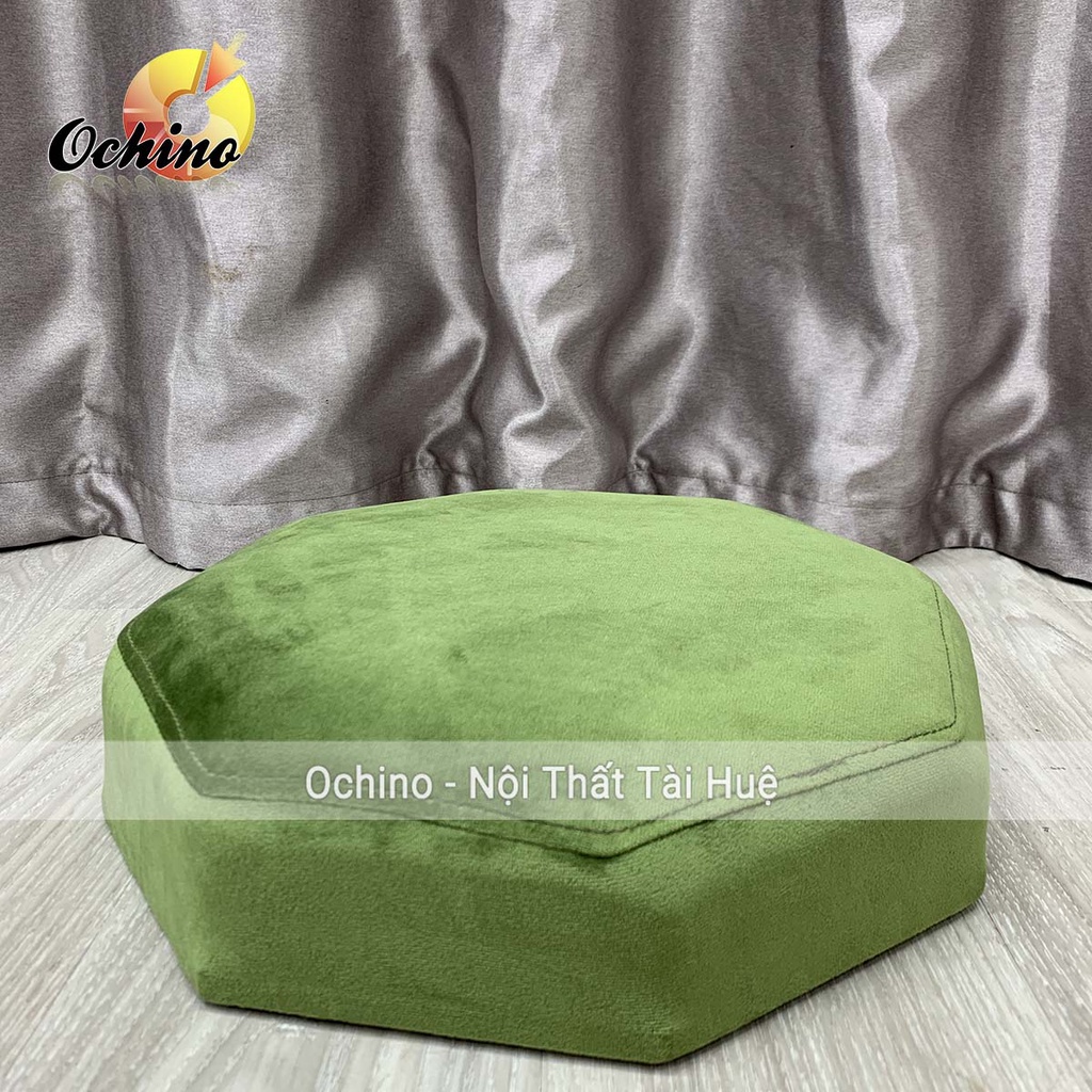 Đệm Ghế Xoay Nâng Hạ Chuyên Dụng Cho Spa, Phun Săm, Nối Mi, Cắt Tốc Và Gội Đầu Mẫu 8 Cạnh Nỉ Sang chảnh (KHÔNG CHÂN)
