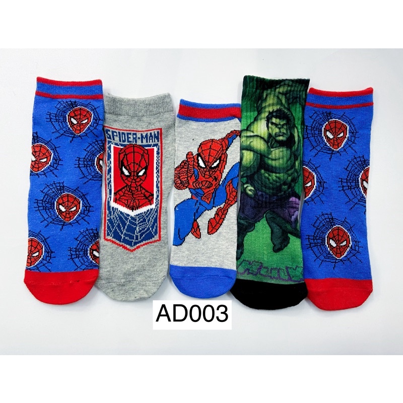 Tất vớ spiderman tất cao cổ hàng xuất Thu đông 2022