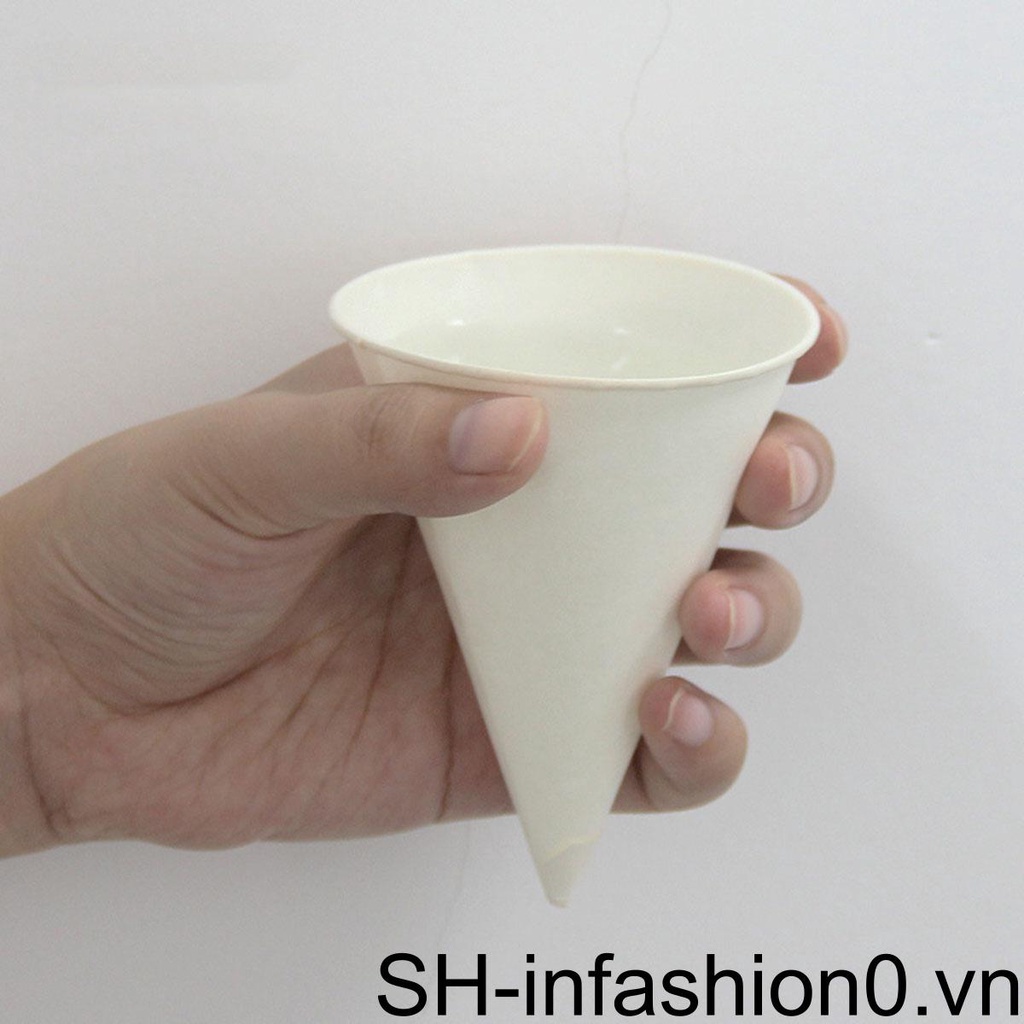 Cốc Giấy Đựng Kem / Cà Phê / Nước Ép Chống Rò Rỉ Tiện Dụng Cho Văn Phòng