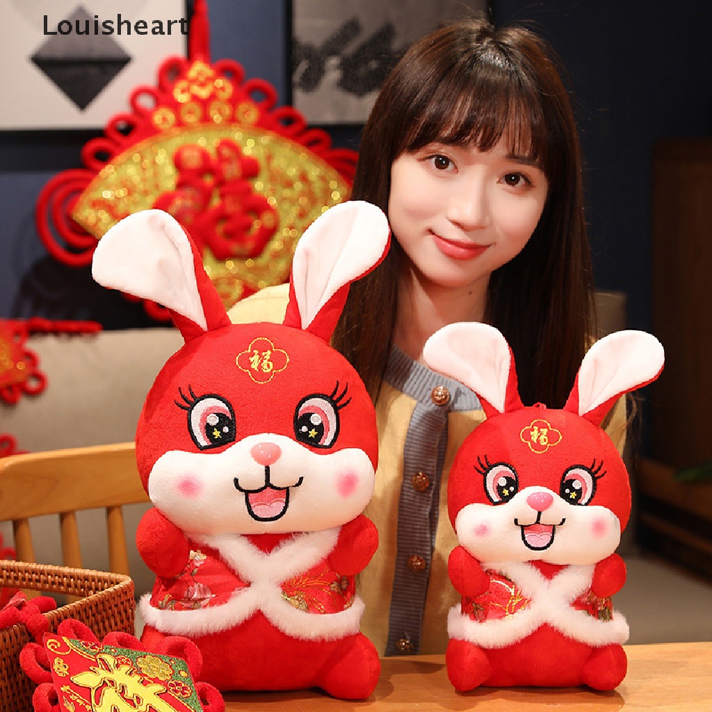 Thỏ Nhồi Bông Louisheart 2023 Phong Cách Trung Hoa