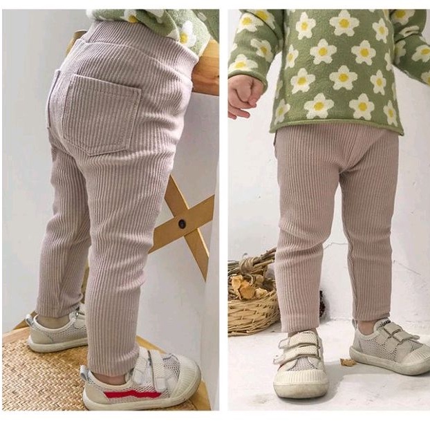 Quần Leging Dày Túi Đắp Sau Cho Cả Bé Trai Và Bé Gái